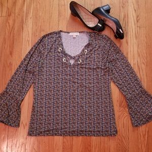 MICHAEL Kors Bell Sleeve Blouse